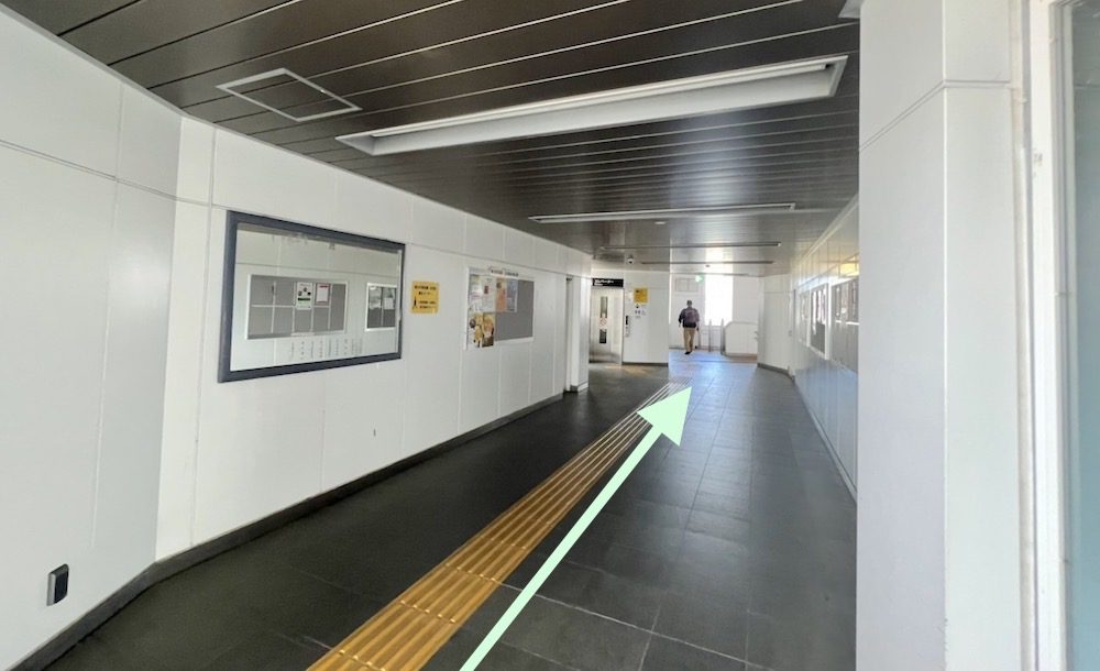 牛浜駅から福生市民会館(もくせいホール)へのアクセス画像3