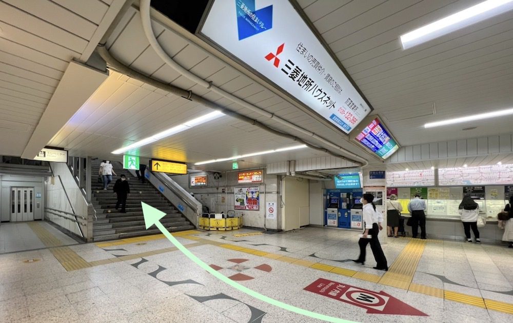 JR線荻窪駅から杉並公会堂へのアクセス画像3