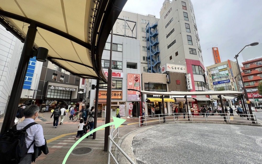 JR線荻窪駅から杉並公会堂へのアクセス画像5