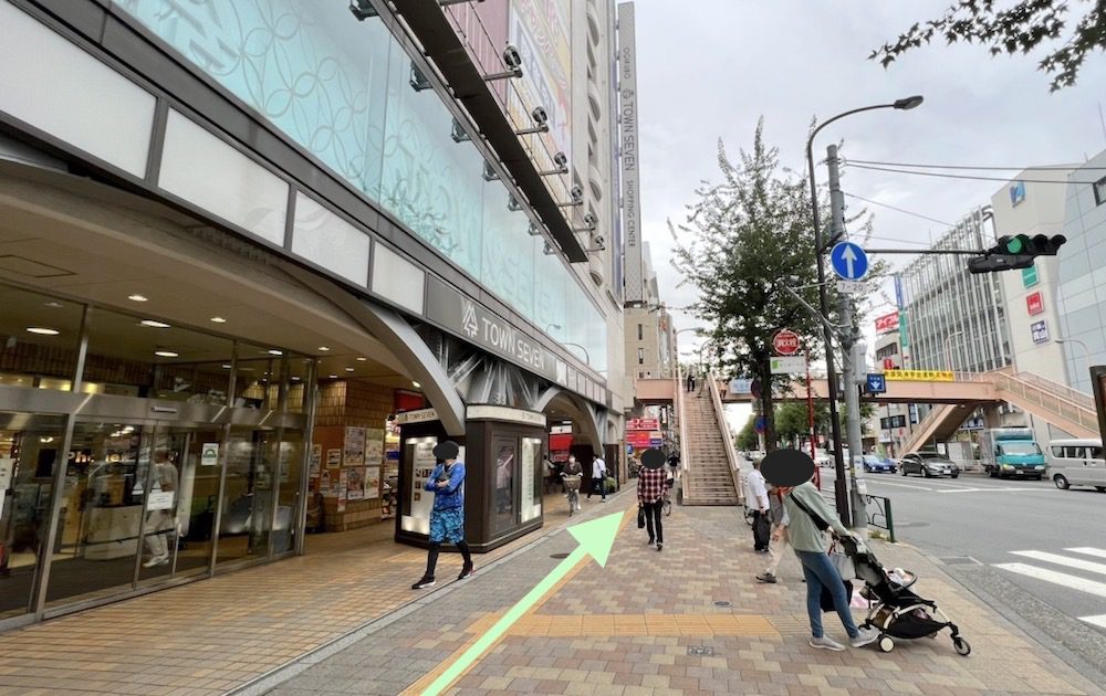 JR線荻窪駅から杉並公会堂へのアクセス画像10