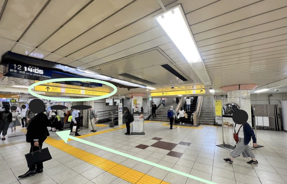 東京メトロ丸の内線荻窪駅から杉並公会堂へのアクセス画像2