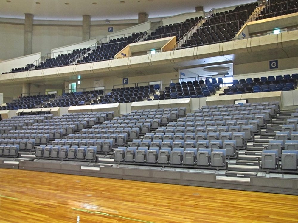 グリーンアリーナ神戸のキャパシティ・座席表画像
