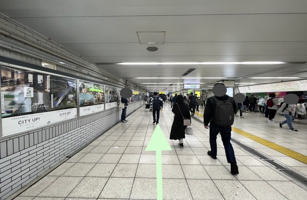 東武東上線池袋駅から東京建物 Brillia HALLへのアクセス画像6