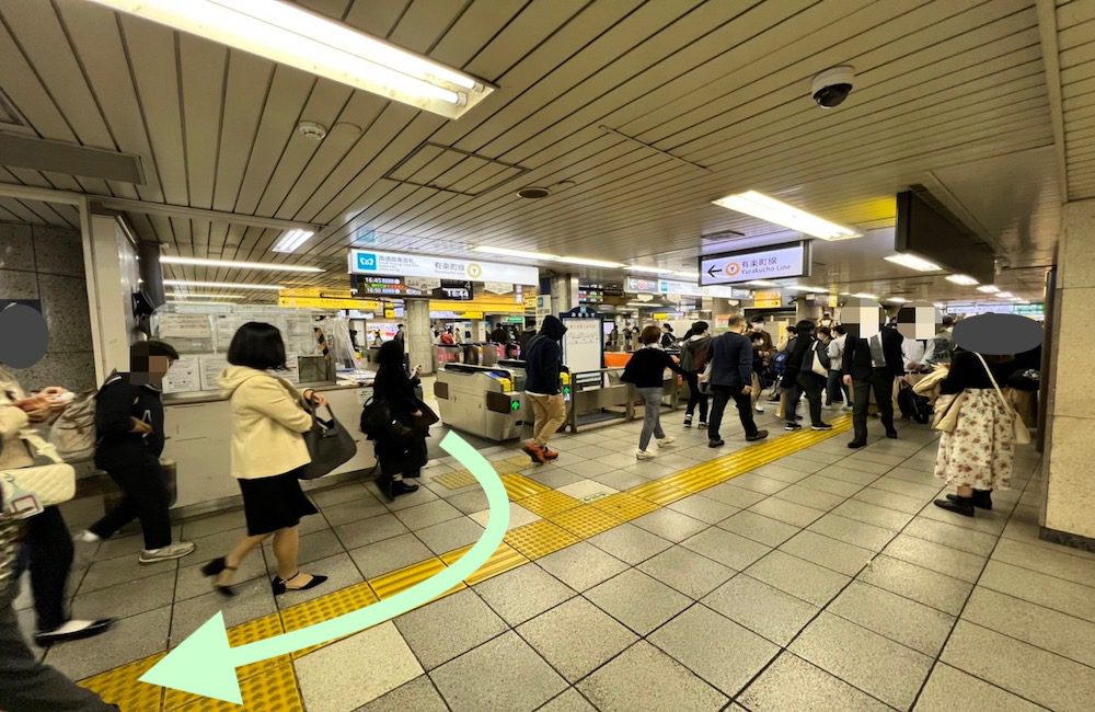 東京メトロ有楽町線池袋駅から東京建物 Brillia HALLへのアクセス画像1