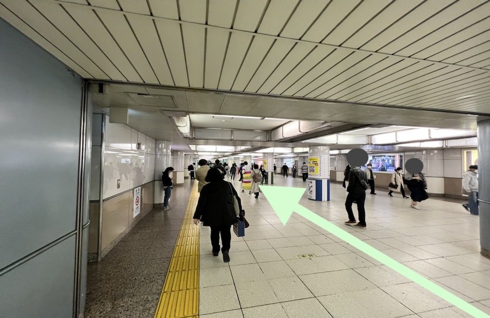 東京メトロ有楽町線池袋駅から東京建物 Brillia HALLへのアクセス画像5