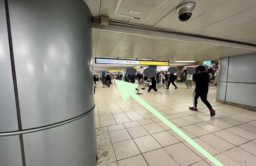 東京メトロ有楽町線池袋駅から東京建物 Brillia HALLへのアクセス画像6