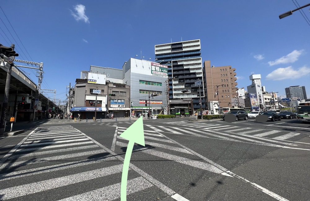JR大阪環状線大正駅から京セラドーム大阪へのアクセス画像3
