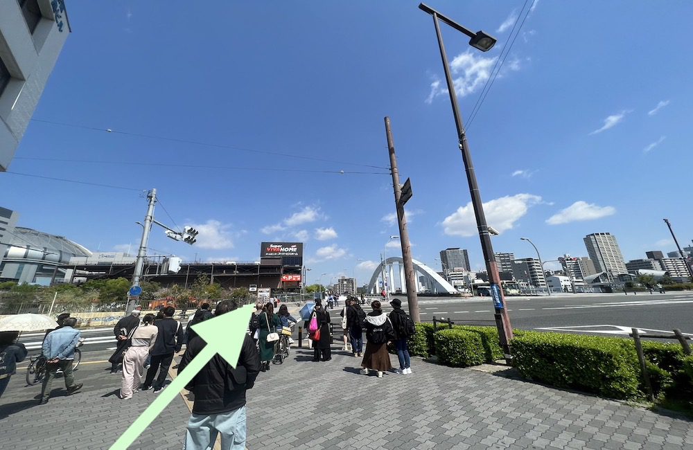 JR大阪環状線大正駅から京セラドーム大阪へのアクセス画像6