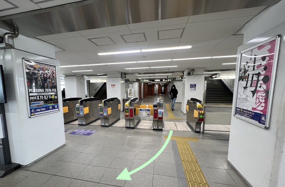 朝潮橋駅から丸善インテックスアリーナ大阪へのアクセス画像1