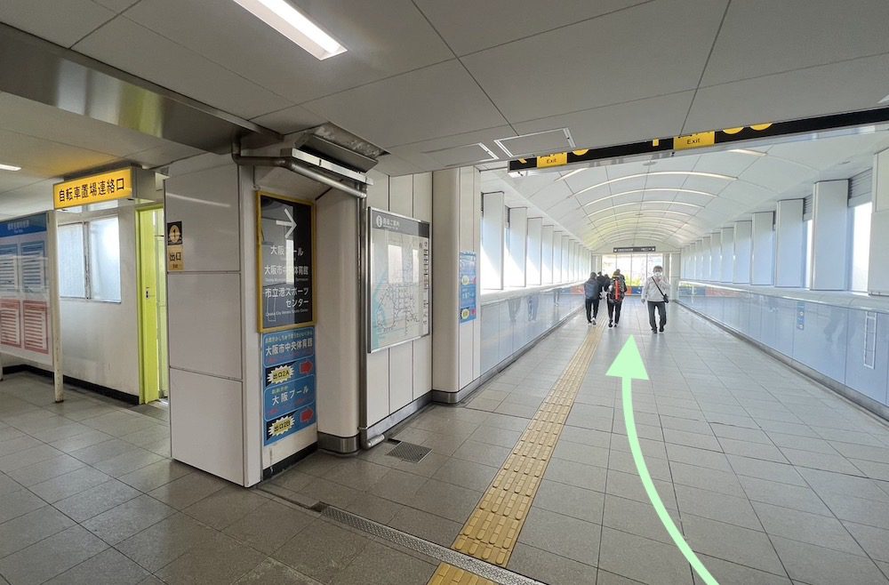 朝潮橋駅から丸善インテックスアリーナ大阪へのアクセス画像2