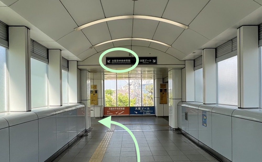 朝潮橋駅から丸善インテックスアリーナ大阪へのアクセス画像3