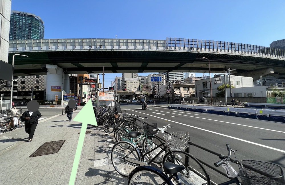JR大阪環状線福島駅からザ・シンフォニーホールまでのアクセス画像4