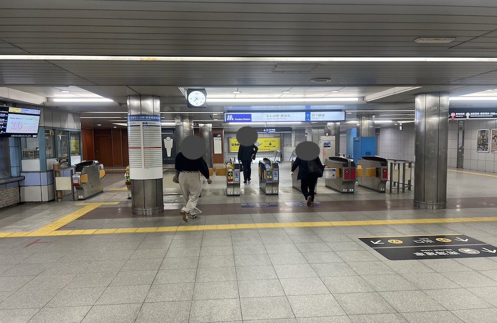 大阪メトロ御堂筋線・千日前線なんば駅からエディオンアリーナ大阪へのアクセス画像8