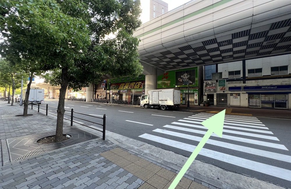 南海本線・南海高野線南海なんば駅からエディオンアリーナ大阪へのアクセス画像7