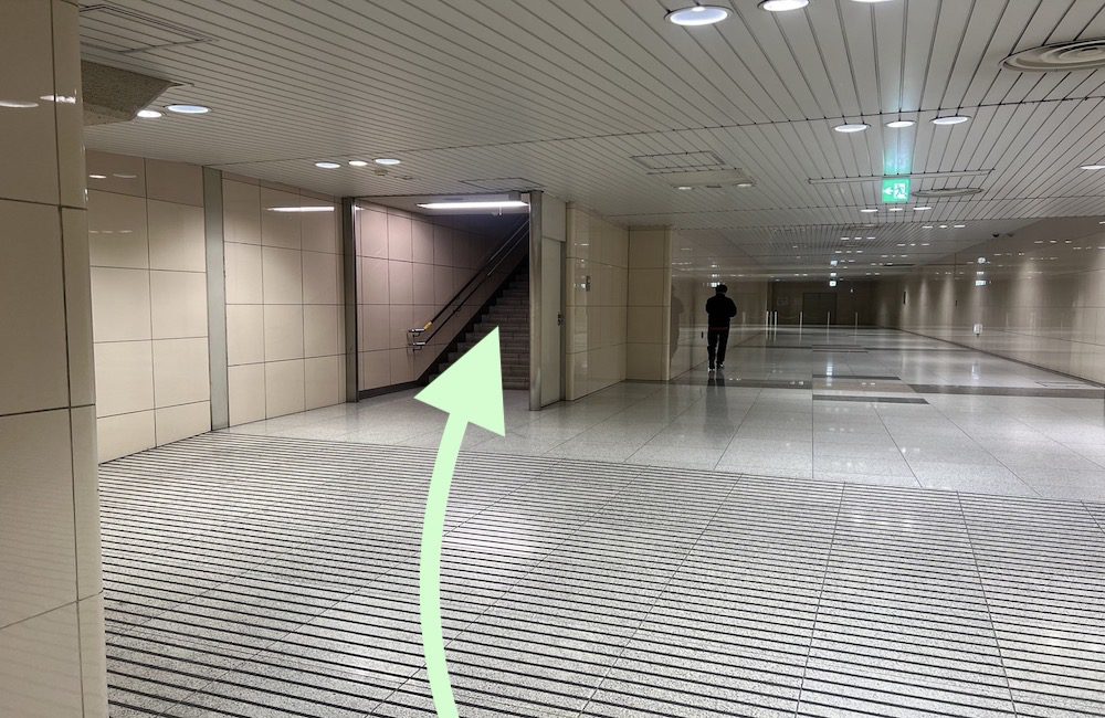 JRなんば駅からエディオンアリーナ大阪へのアクセス画像7