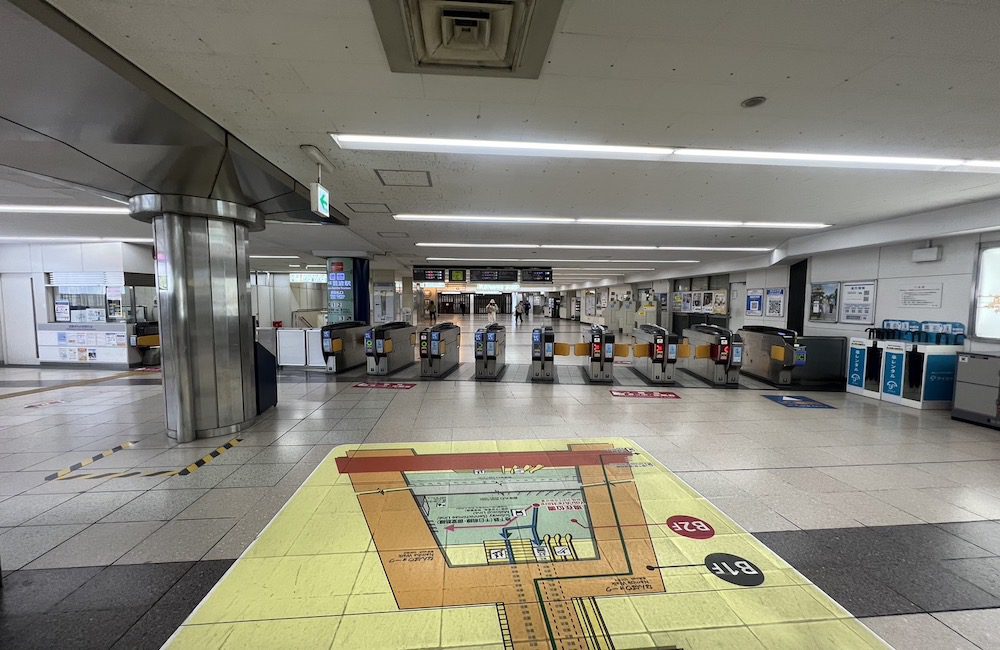 近鉄線・阪神線大阪難波駅からエディオンアリーナ大阪へのアクセス画像1