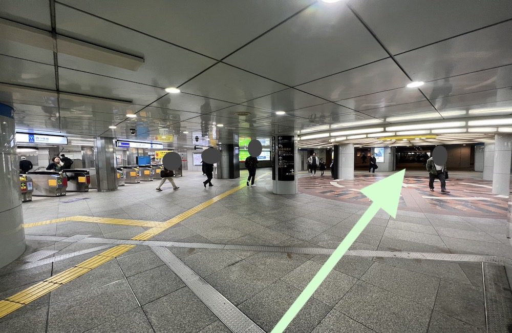 大阪メトロ御堂筋線・千日前線なんば駅からエディオンアリーナ大阪へのアクセス画像5