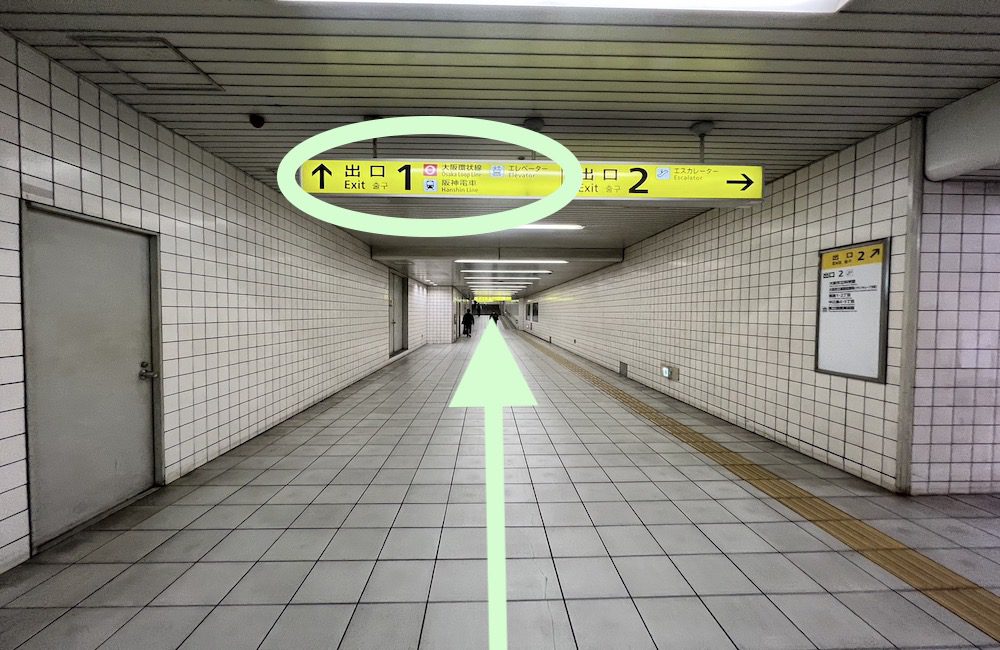 JR東西線新福島駅から大阪国際会議場(グランキューブ大阪)へのアクセス画像2