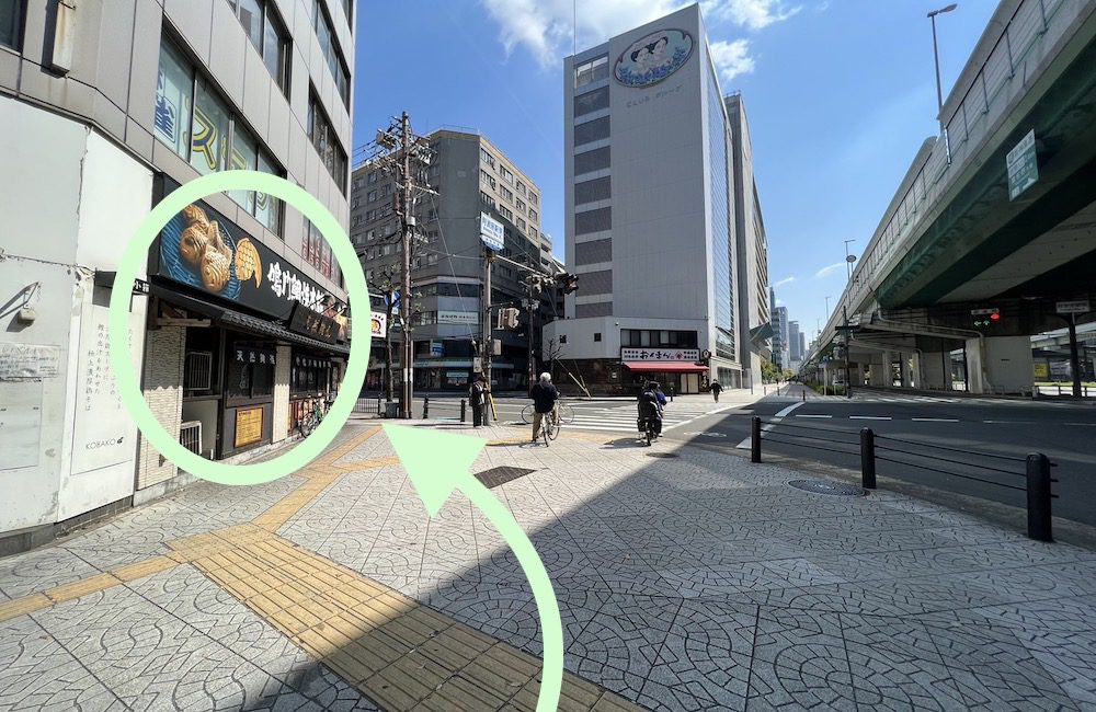 大阪メトロ阿波座駅から大阪国際会議場(グランキューブ大阪)へのアクセス画像3