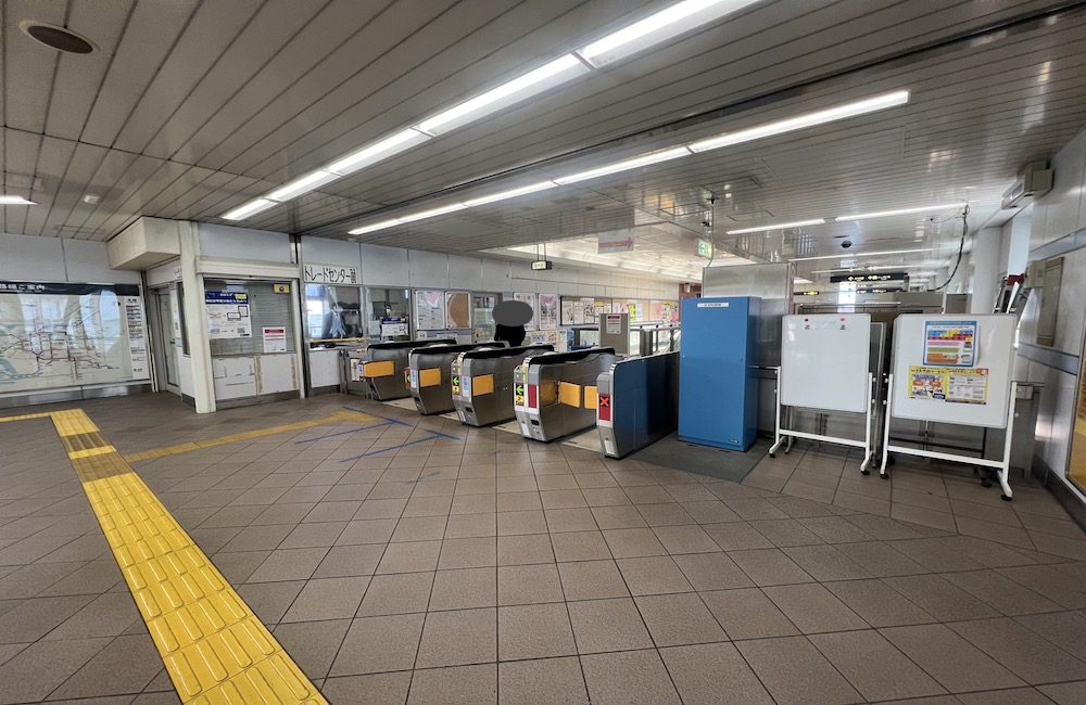 大阪メトロ南港ポートタウン線トレードセンター駅からインテックス大阪へのアクセス画像1