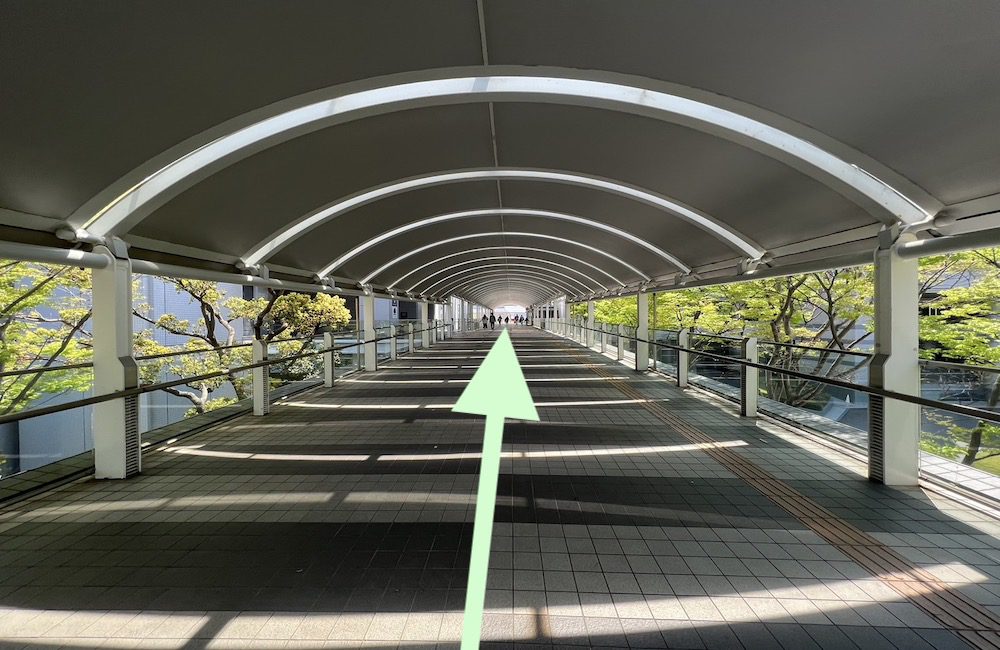 大阪メトロ南港ポートタウン線トレードセンター駅からインテックス大阪へのアクセス画像19